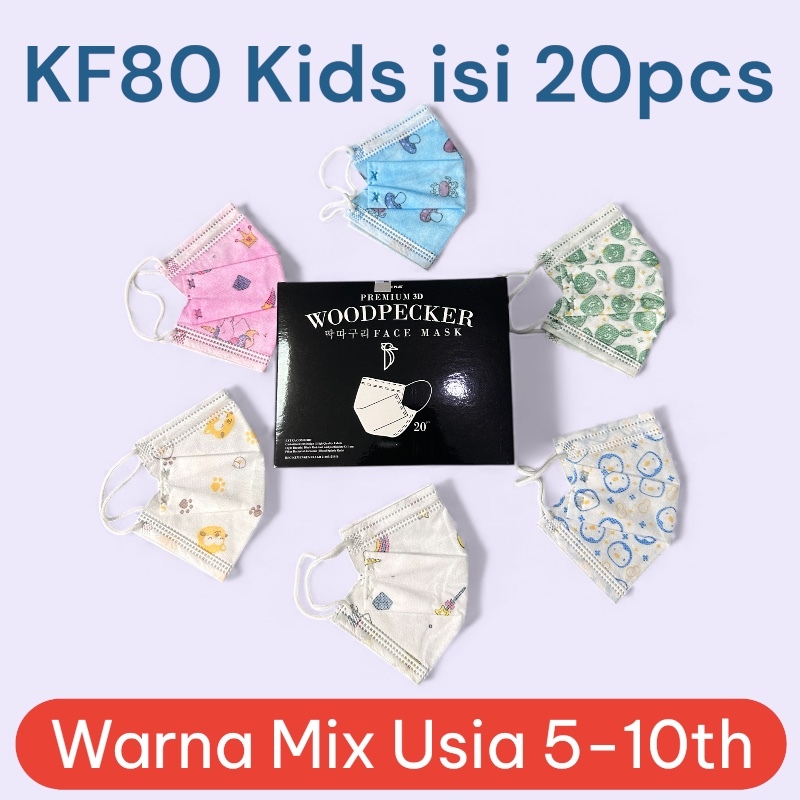 Masker Multi One Plus Kids / Seven Kids / Alkindo Masker Medis Anak Earloop