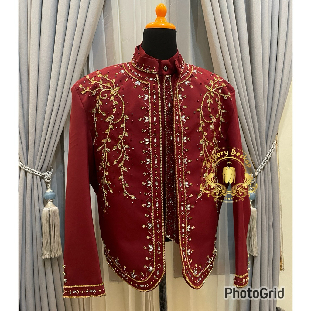 Beskap pengantin / beskap jawa/ beskap solo