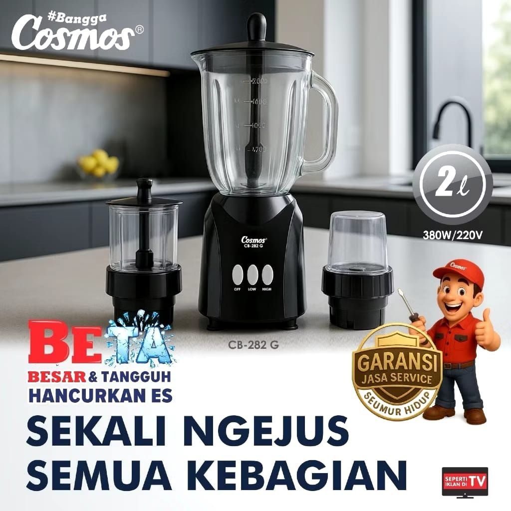 BLENDER COSMOS CB 282 G / CB 282 P / CB 282 AP / BLENDER 2 L COSMOS
