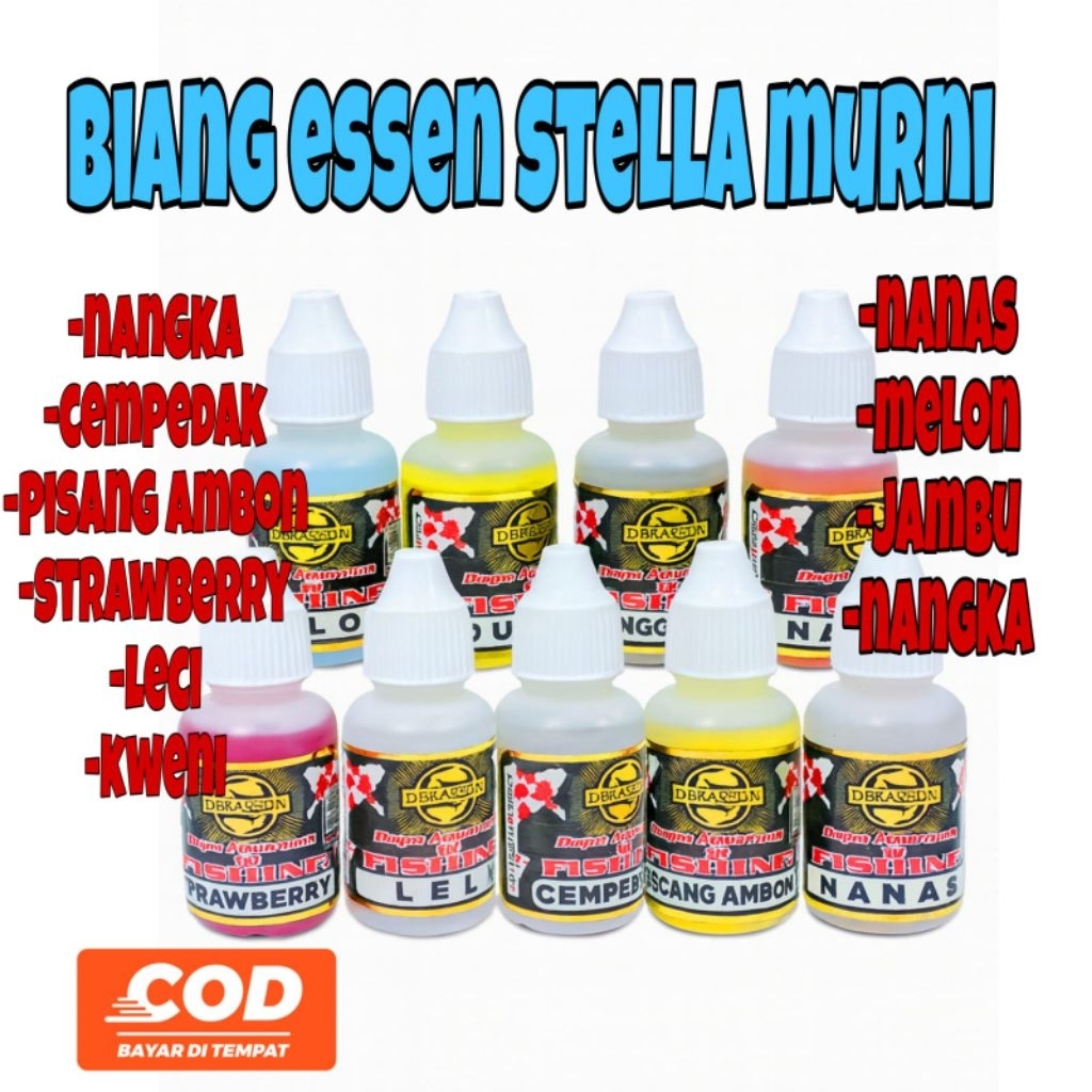 biang essen stela aroma terlengkap murah murni 100%