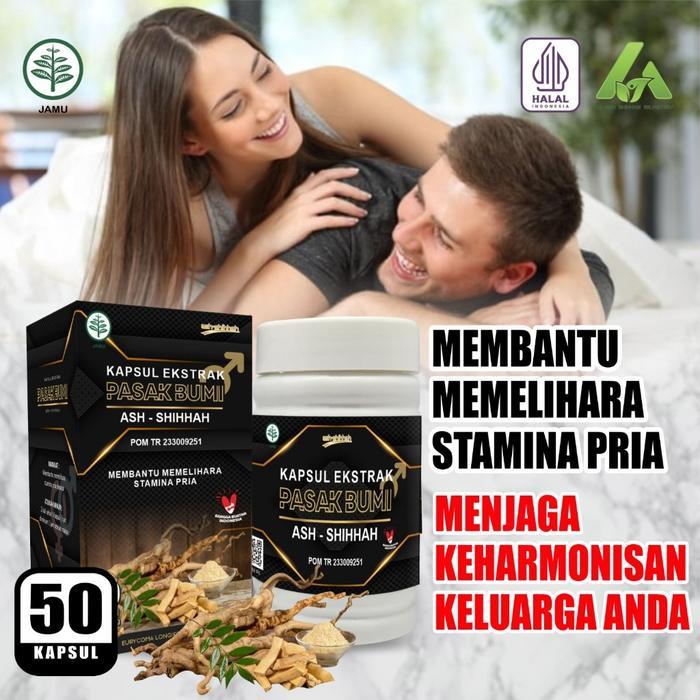 Kapsul Ekstrak Pasak Bumi Ash-Shihah | Kapsul Pasak Bumi | Isi 50 Kapsul (BPOM)