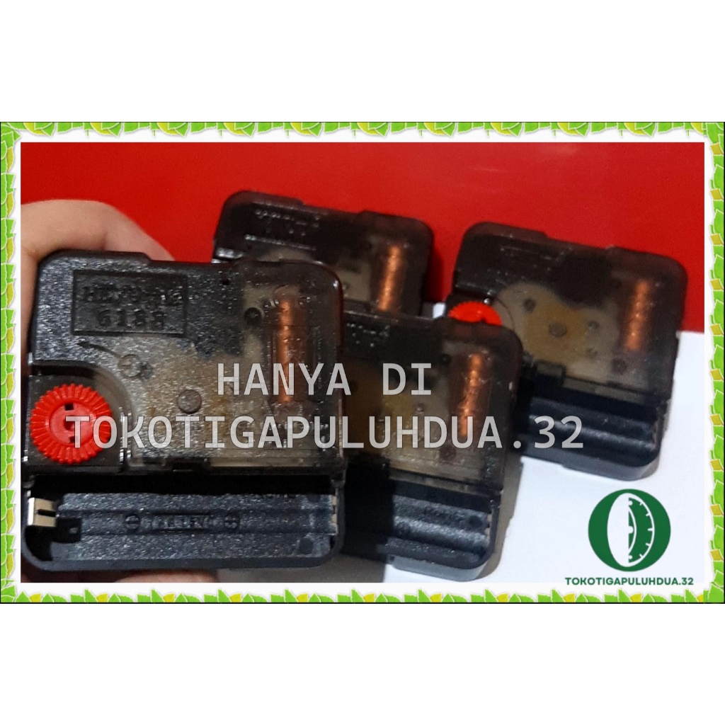 KUALITAS TAIWAN Mesin Jam Dinding 6188HEYU  Mesin jam dinding murah