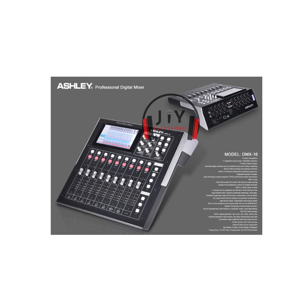 Audio Mixer Digital Ashley DMX-16 DMX 16 DMX16 Original