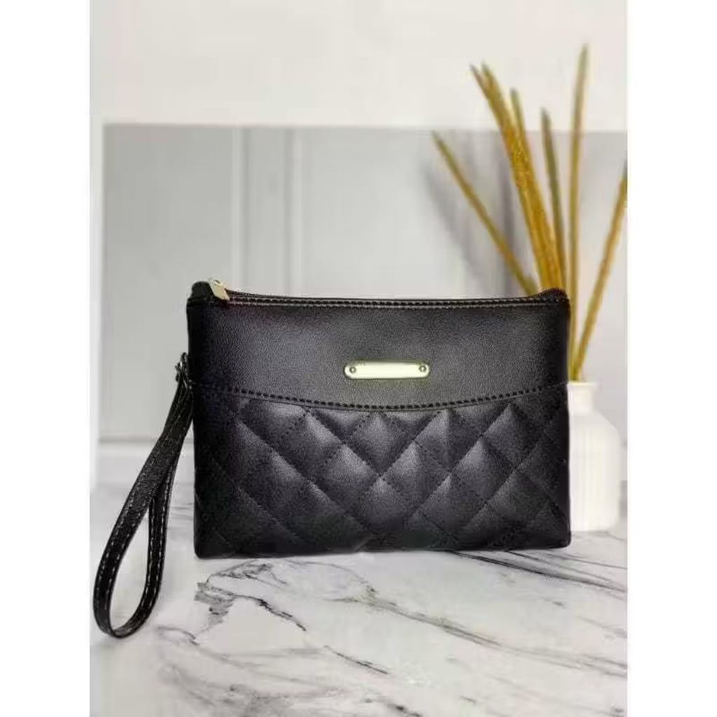 Pouch Wanita - Dompet Pouch Wanita - Clutch Wanita Kombi Sintetis