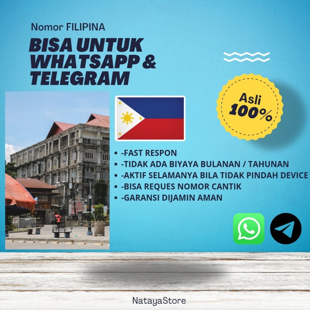 Kartu Perdana Luar Negeri (FILIPINA) bisa untuk wa tele dll