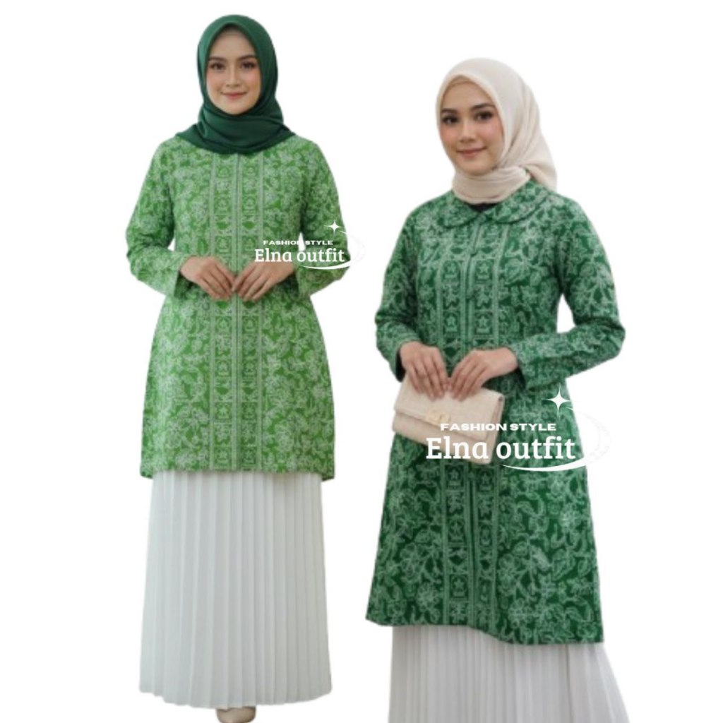 Baju Batik Fatayat Tunik Batik Fatayat Blus Batik Fatayat