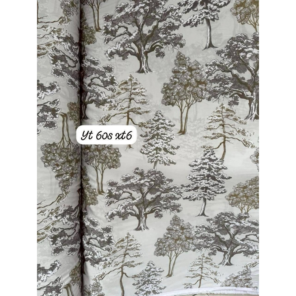 Jual Kain Sutra Tencel 60s Bamboo Organic Meteran Motif dan Motif anak