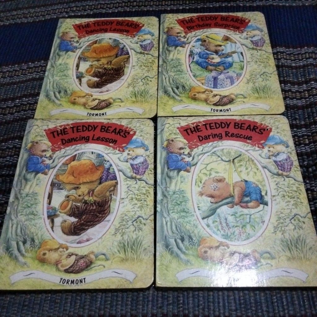 buku anak the teddy bears hard book