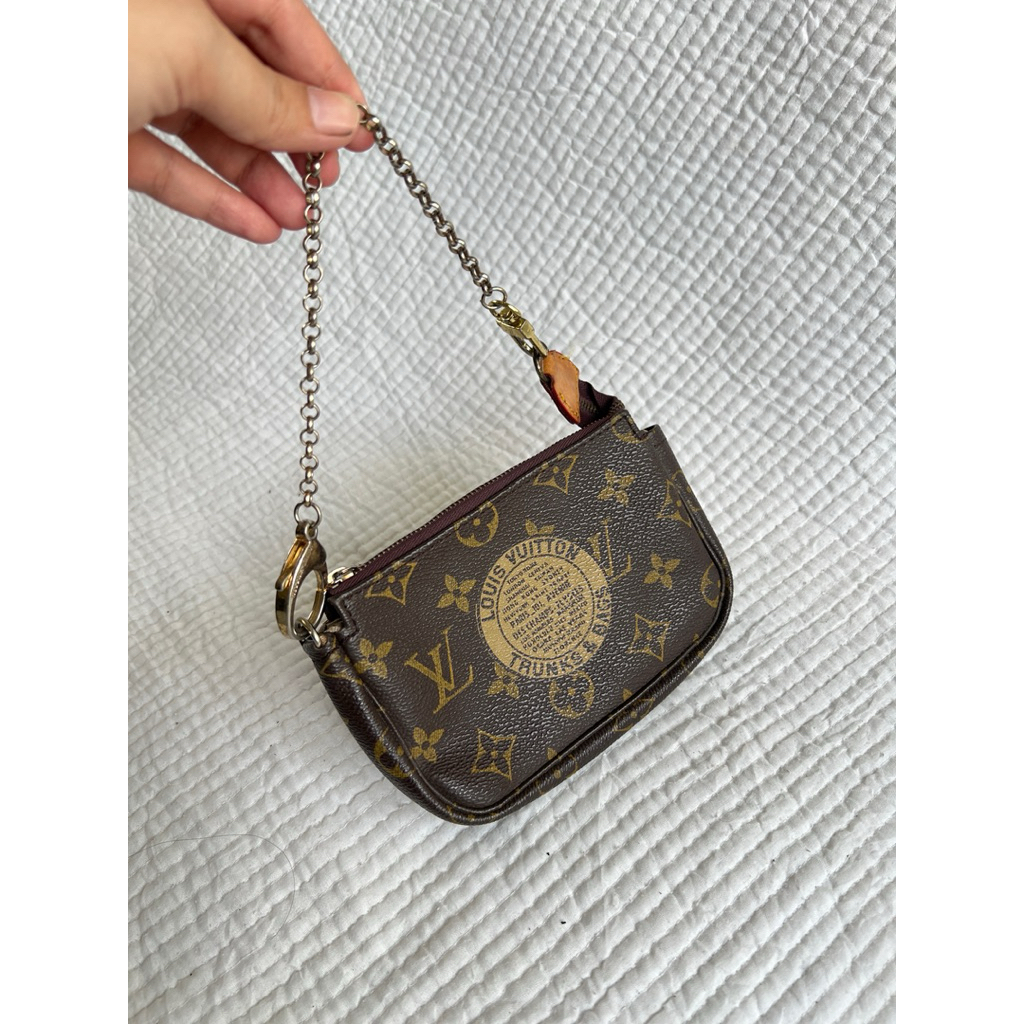 lv pochette coin trunk preloved