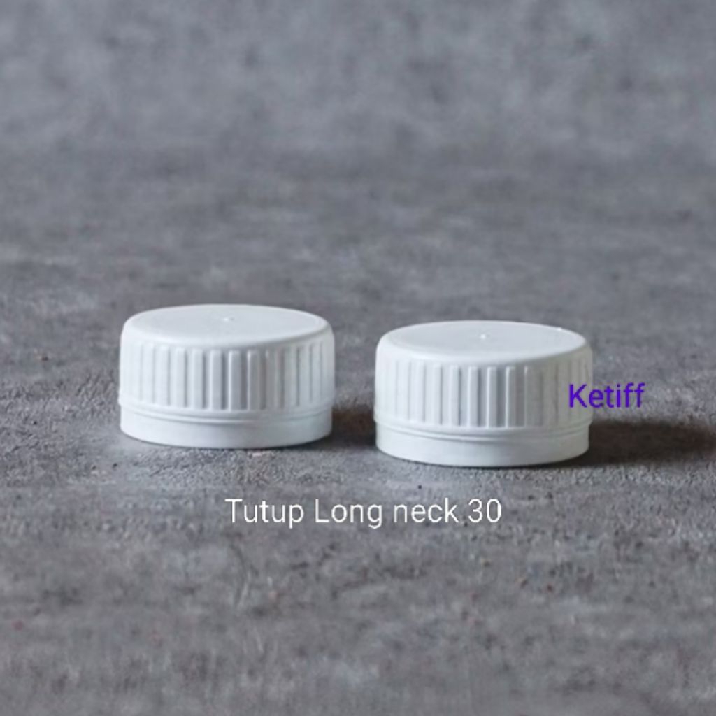 Tutup long neck 30 putih
