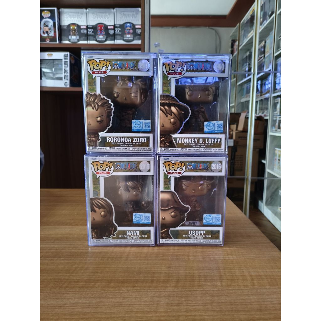Funko POP One Piece Statue Luffy/Zoro/Nami/Ussop