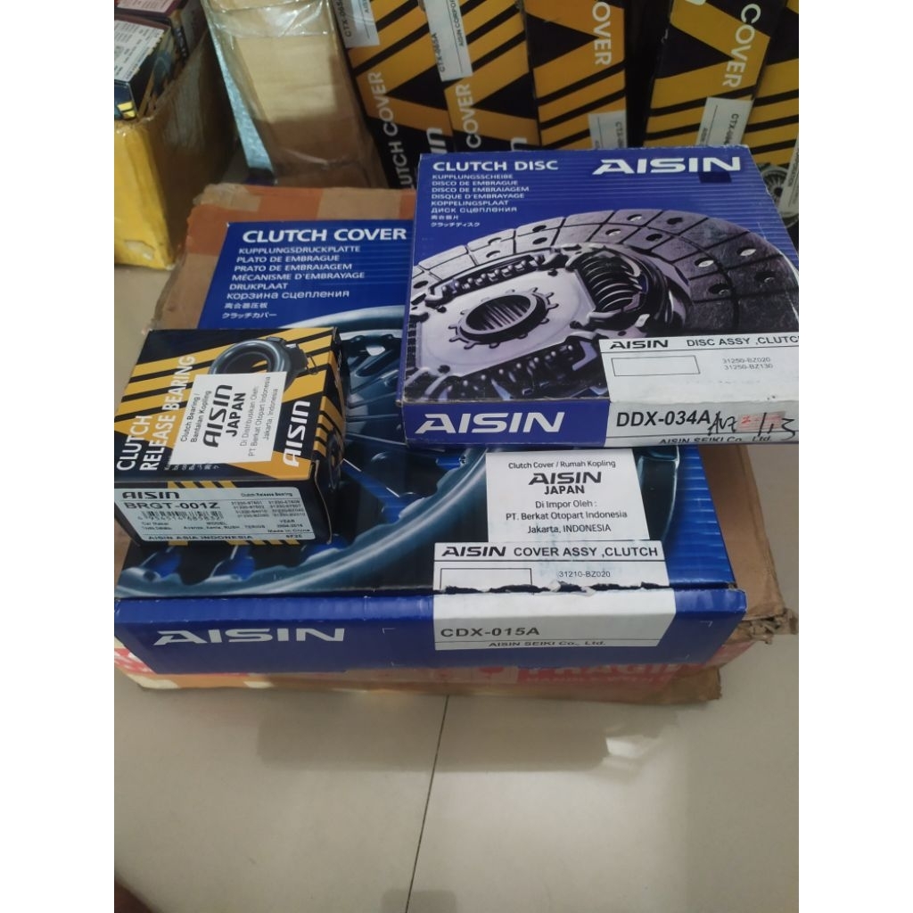 kampas kopling set avanza xenia original Aisin