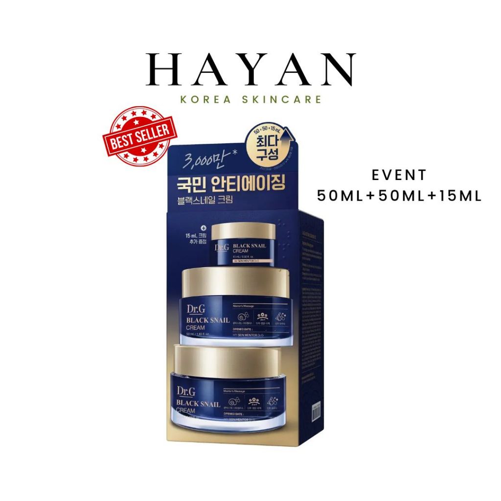 Dr.G Black Snail Cream Skincare