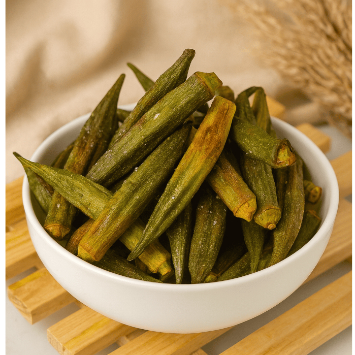 TERMURAH KERIPIK OKRA PREMIUM - KERIPIK SAYUR OKRA