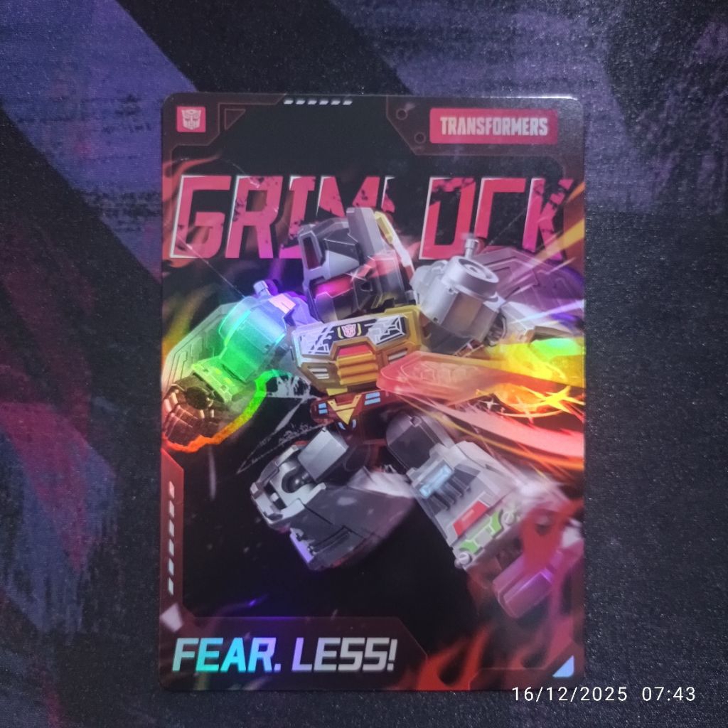 Blokees Defender Version 03 Collectible Card Grimlock