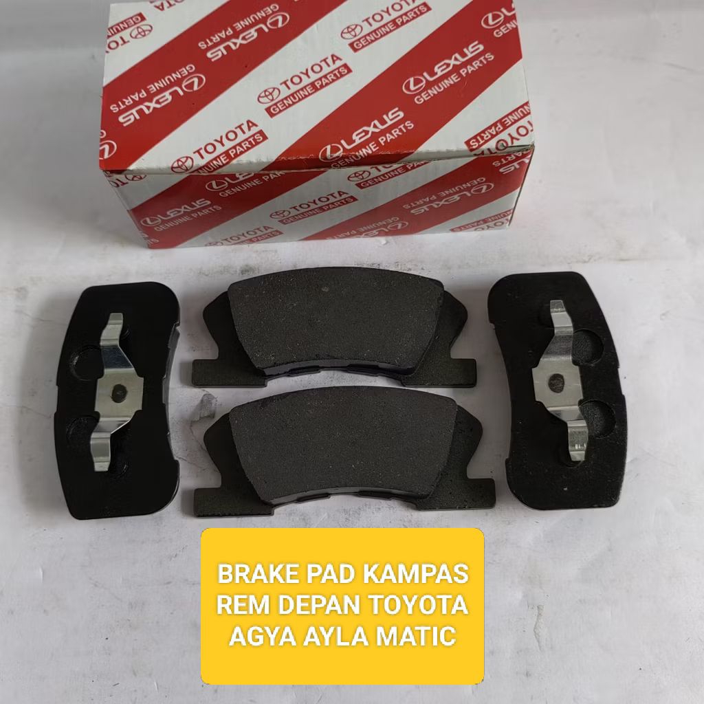 BRAKE PAD KAMPAS REM DEPAN TOYOTA AGYA AYLA MATIC