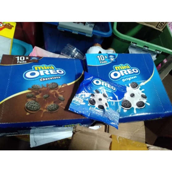 Oreo Mini Coklat Cream 10 Pcs Sekotak