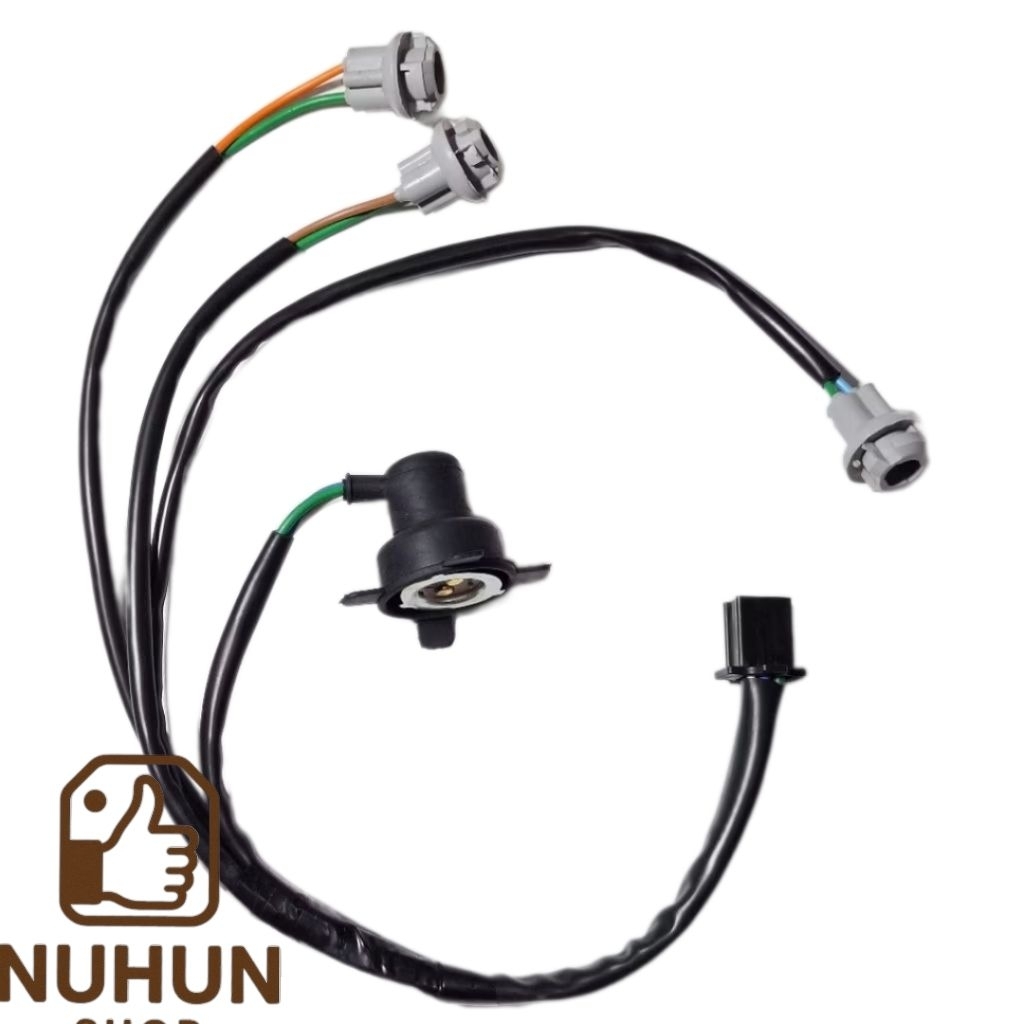 KABEL FITTING LAMPU DEPAN BEAT KARBU TAHUN 2008-2012 | SOKET LAMPU BEAT