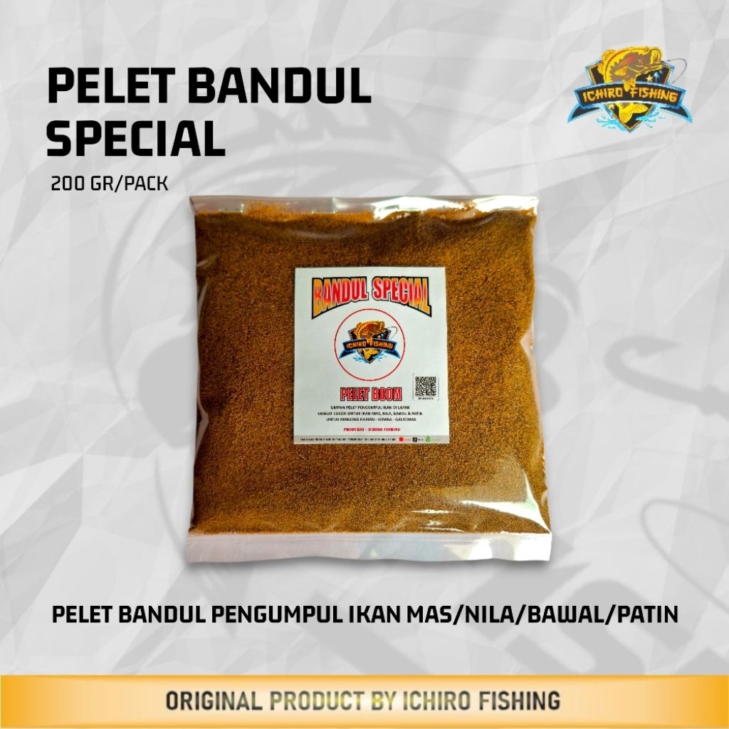 PELET BANDUL SPECIAL PENGUMPUL IKAN MAS/NILA/BAWAL/PATIN