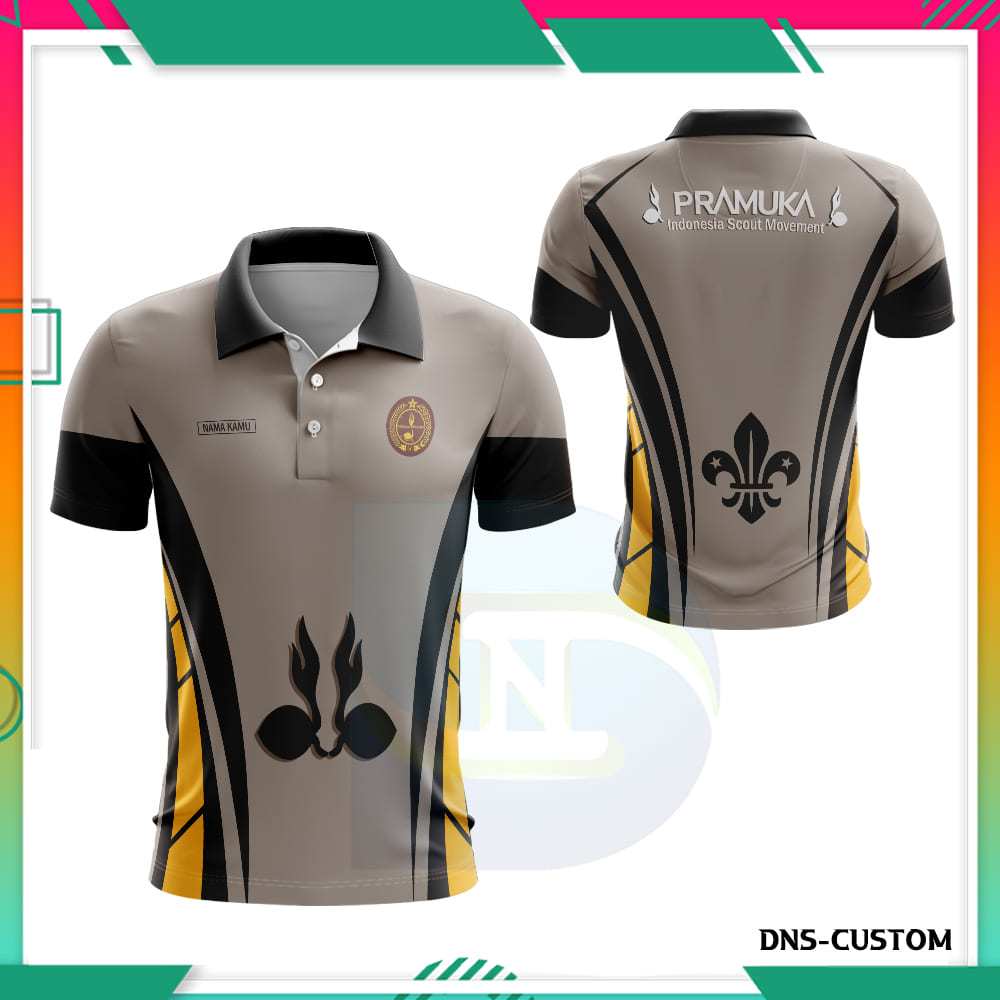 Kaos Pramuka Pria Seragam Pramuka Lengkap