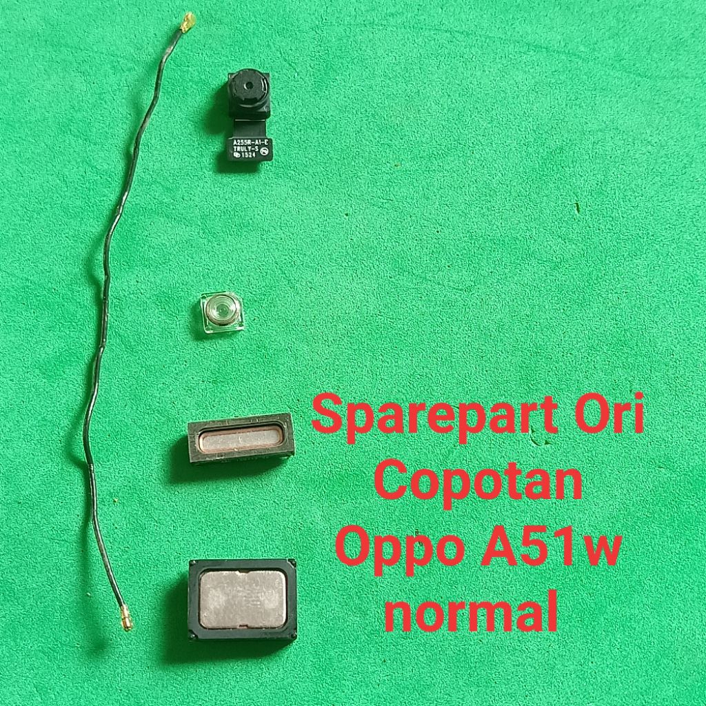 Buzzer kamera kabel siyal Oppo A51W Second Original Copotan normal
