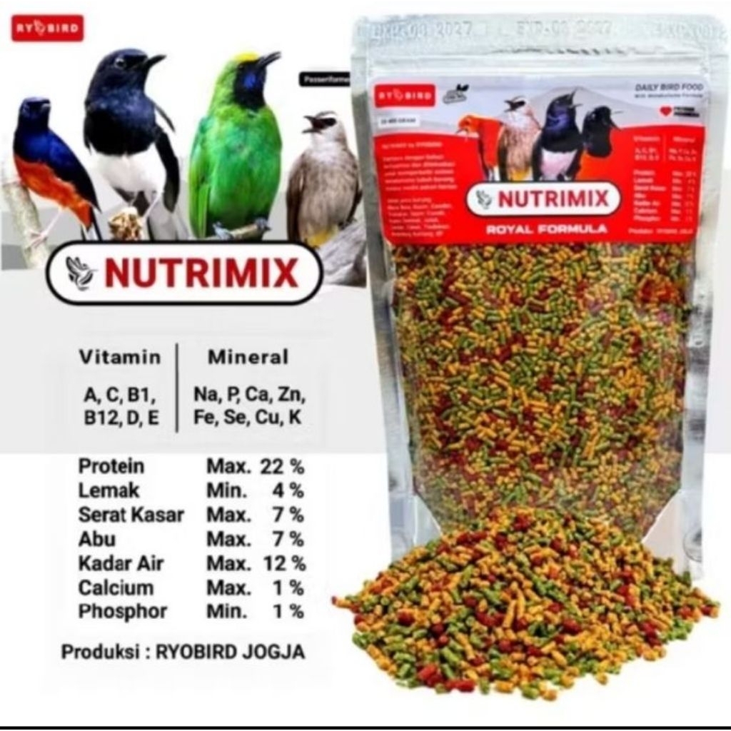 NUTRIMIX ROYAL FORMULA VOER NUTRIMIX VOER MURAI VOER KACER VOER JALAK