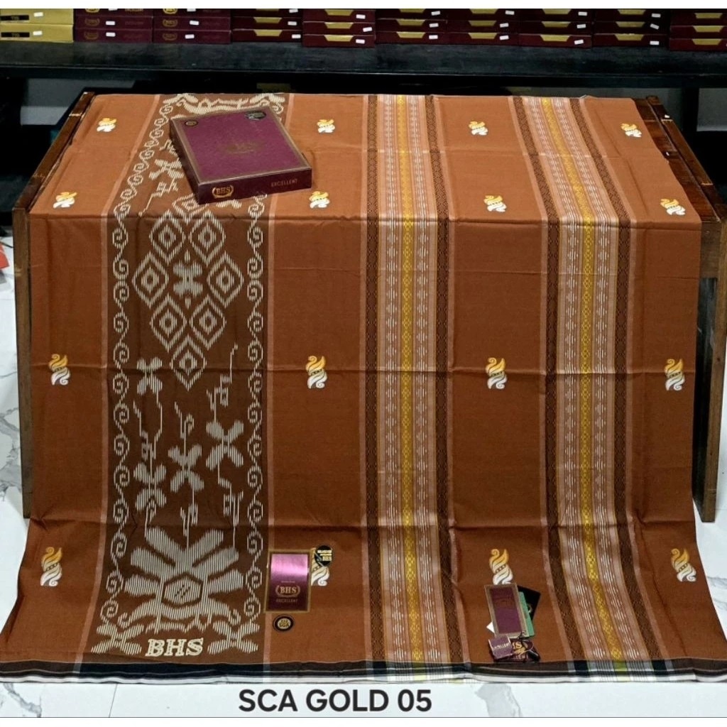 hot product sarung bhs excellent songket mix e52 smb/ssf/ssa/sta kualitas gold