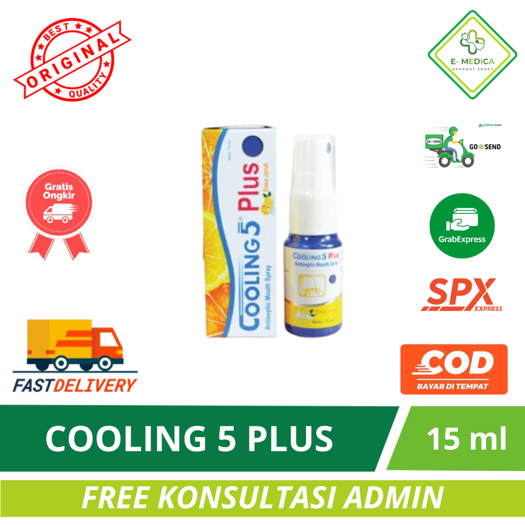 cooling 5 plus orange sakit gigi