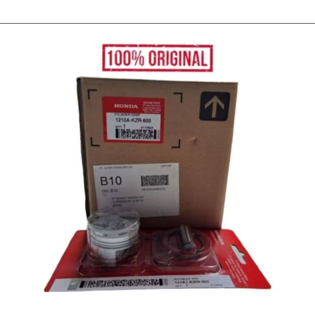 12100KZR600 + 131A1KWN902 Cylinder comp blok + Piston kit Std - Vario 125 12100-KZR-600 + 131A1-KWN-