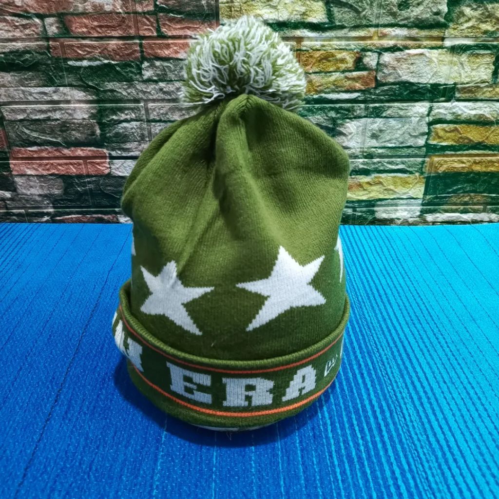 topi kupluk/beanie NEW ERA casual bagus