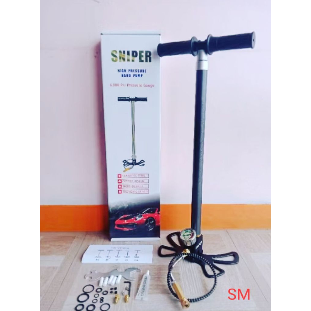 Pompa PCP 4 Stage QD Lipat (6000 PSI)
Pompa PCP High Pressure 6000 PSI Star+ Lipat

Pompa Angin PCP 