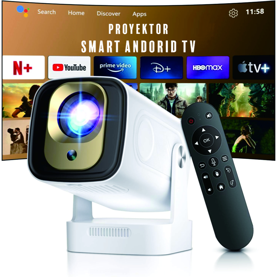 SMART PROYEKTOR Smoon360 ANDROID TV