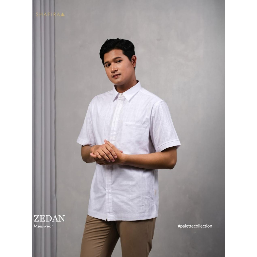 Shafira - Zedan Menswear | Baju Koko Atasan Tangan Pendek Pria
