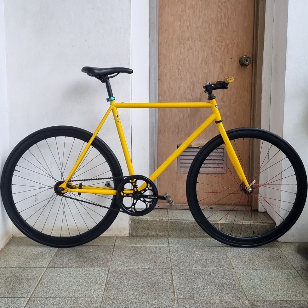fullbike fixie lokal taiwan. size 53. torpedo. second