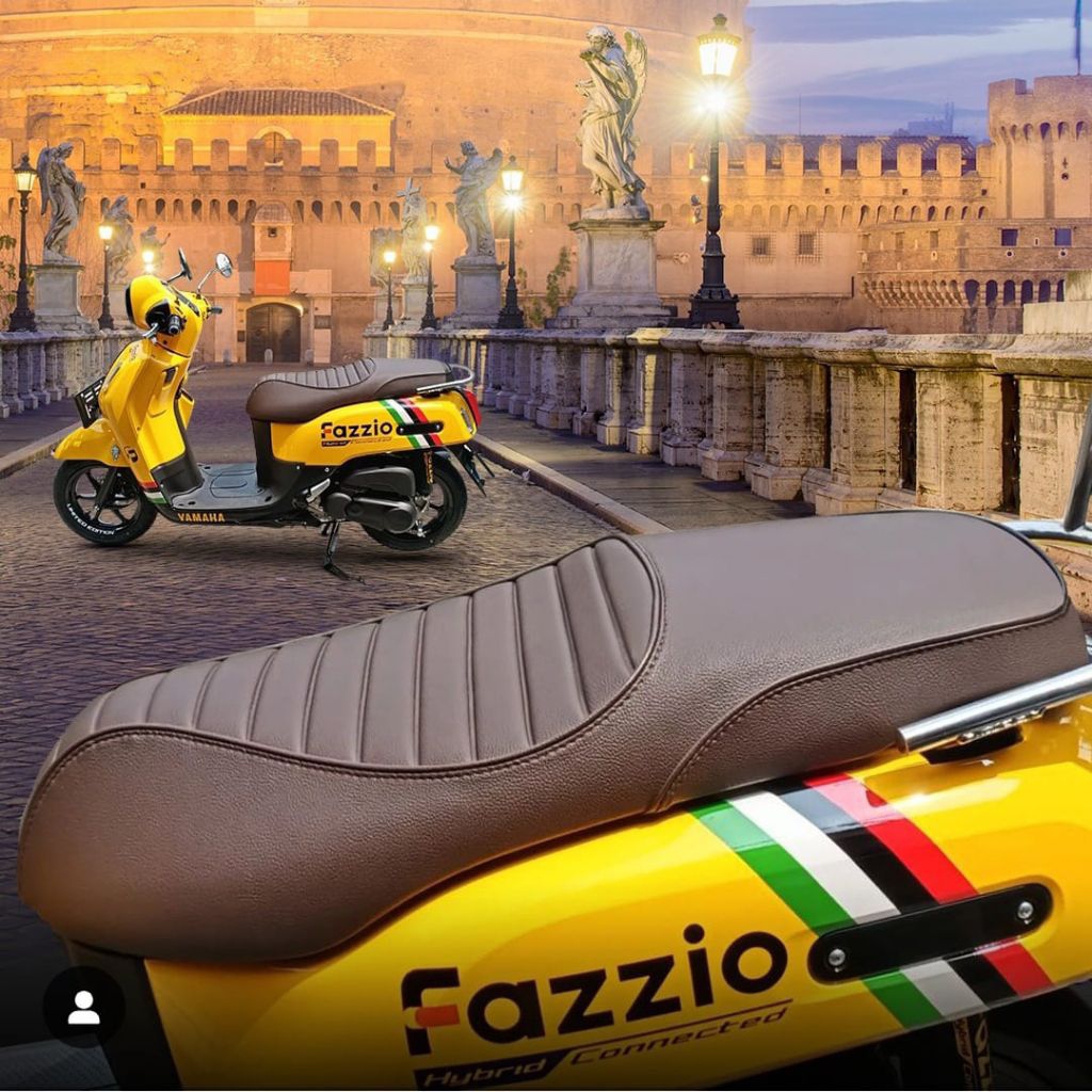 Sarung Cover Kulit Jok Untuk Motor Fazzio Full MBtech