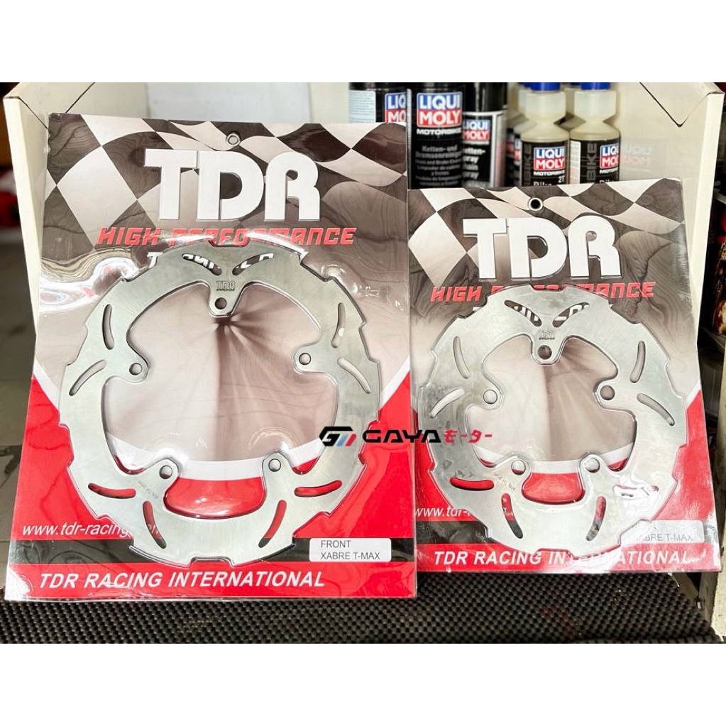 PIRINGAN CAKRAM DEPAN BELAKANG XABRE R15 TDR TMAX ORIGINAL TDR RACING