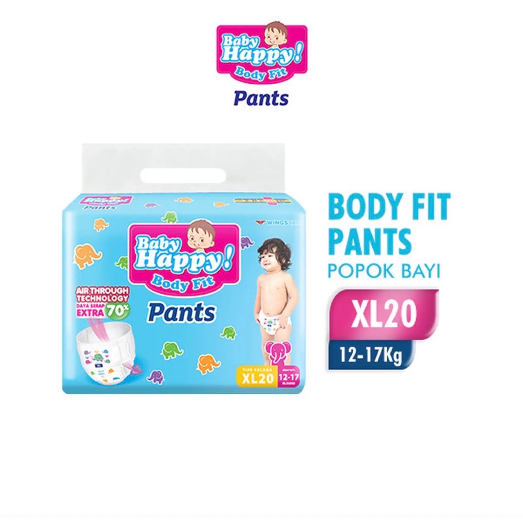 Baby Happy Popok Bayi Body Fit Pants M20