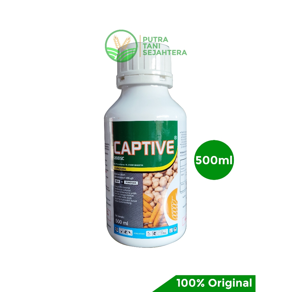 Fungisida Sistemik CAPTIVE 200SC 500ml Pengendali Penyakit Tanaman Jagung
