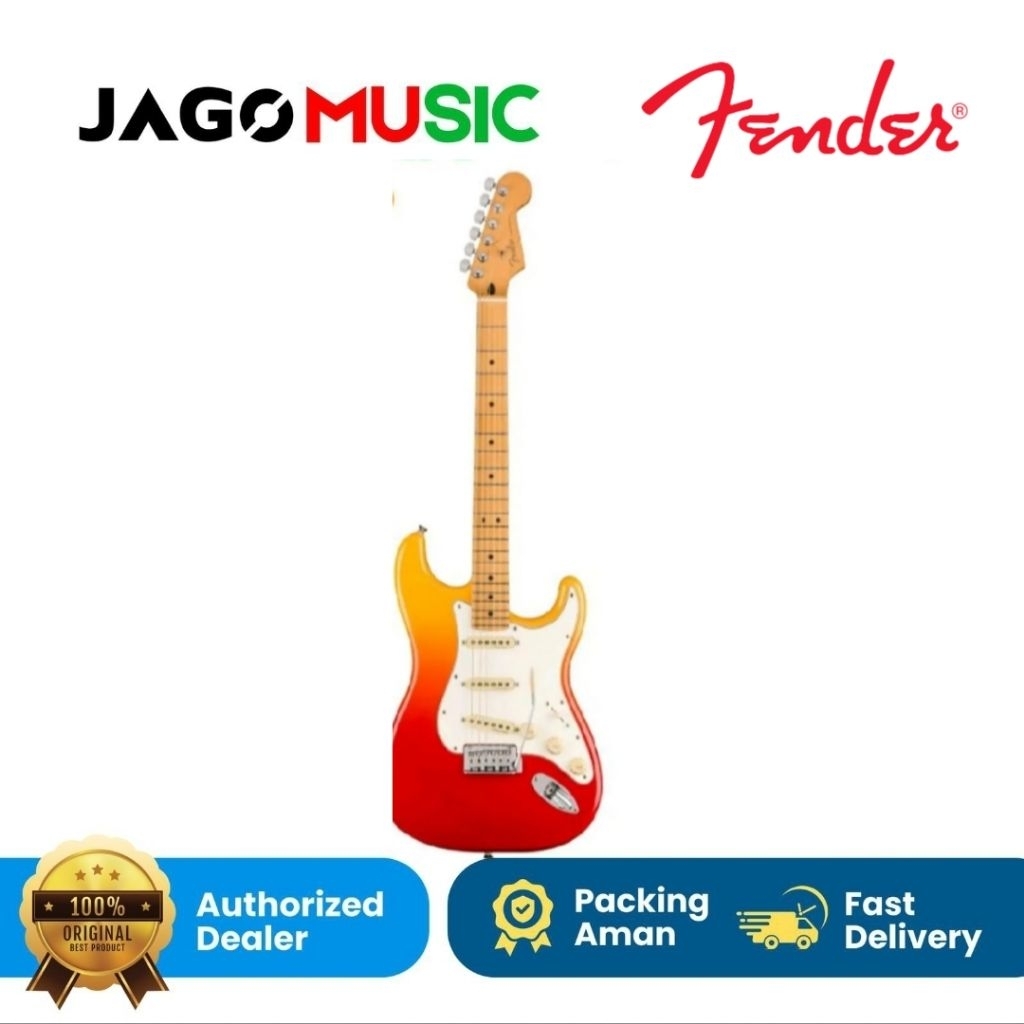 Gitar Fender Player Plus Stratocaster Maple FB Tequila Sunrise