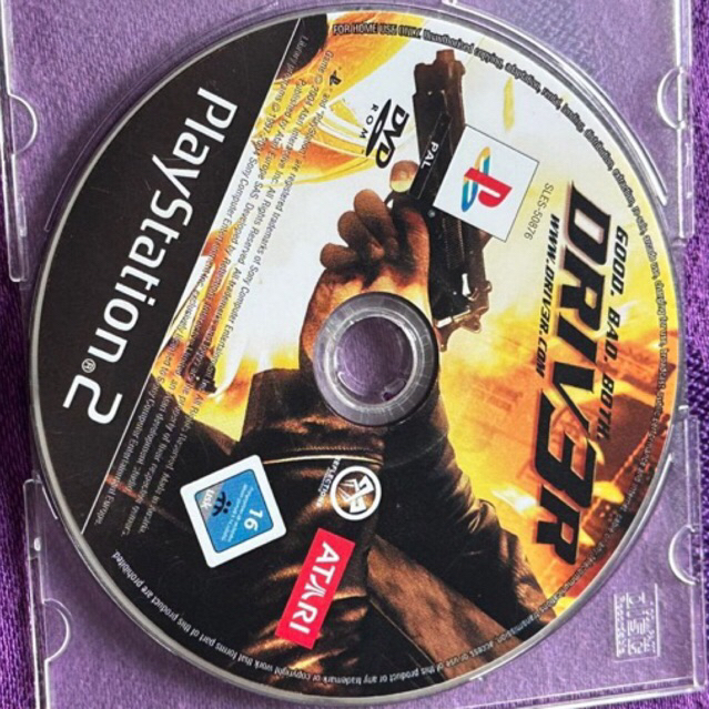 kaset ps2 ori pal driver 3 / driv3r