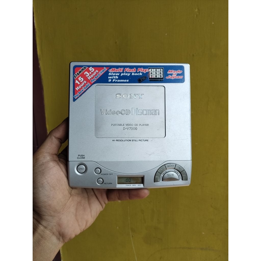 discman sony d-v7000