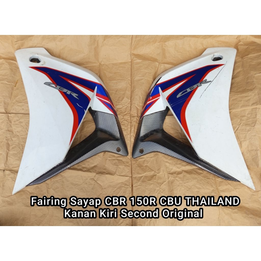 Fairing Sayap CBR 150R CBU THAILAND Kanan Kiri (Full Set) Original Copotan