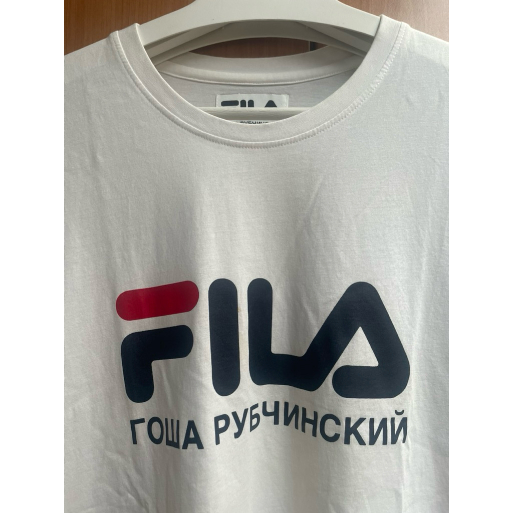 Gosha Rubchinskiy x Fila Collab Logo New Unworn
