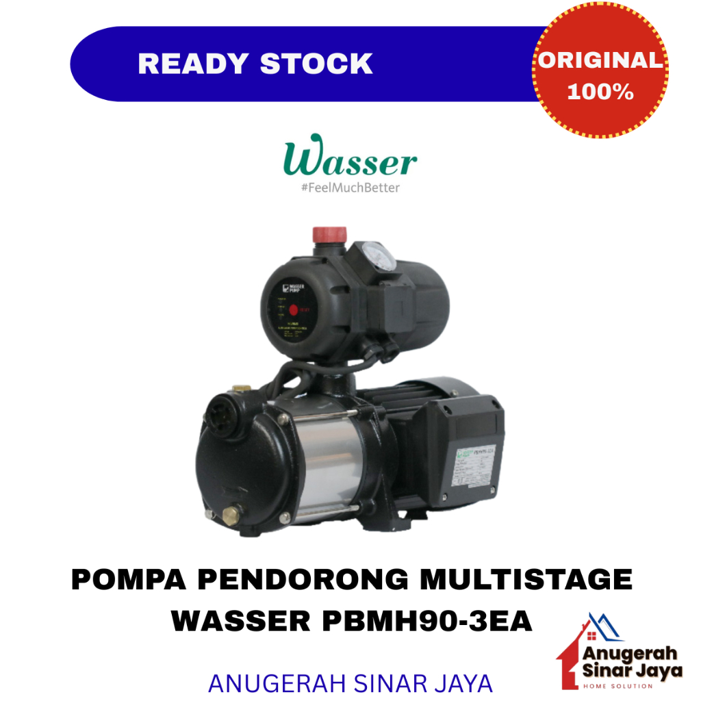 BOOSTER PUMP WASSER PBMH 90-3 EA / POMPA DORONG / MULTISTAGE