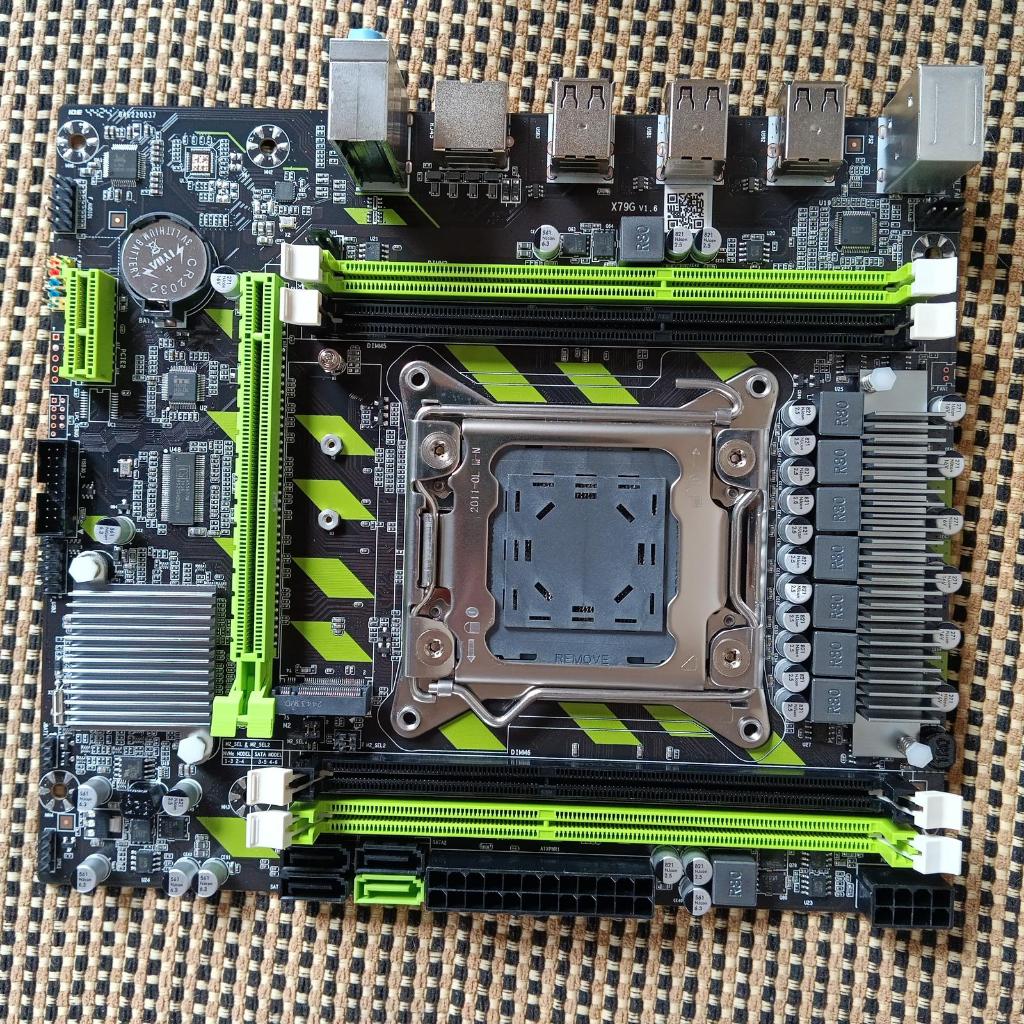 Cymoon X79 Motherboard LGA 2011 DDR3 Mainboard Mobo SATA3 Server