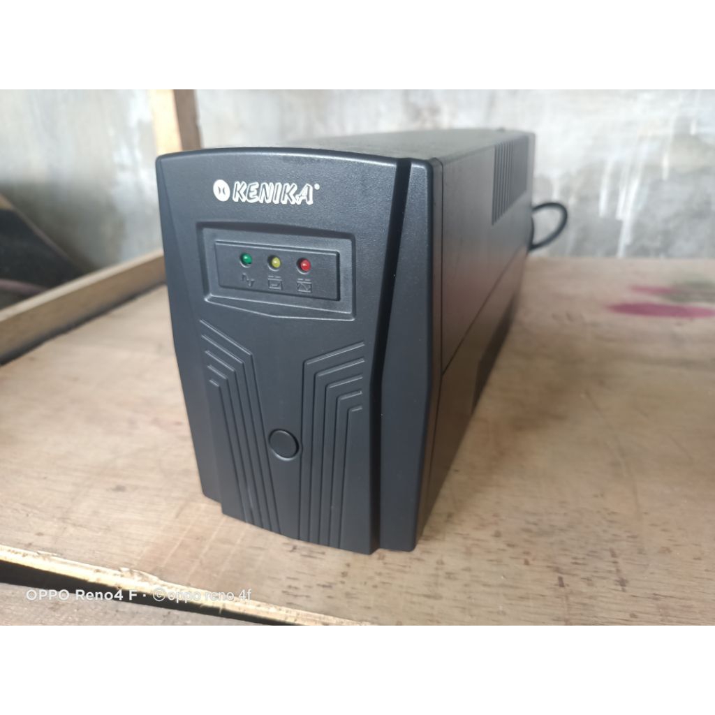 UPS KENIKA 600VA/300WATT SECOND NORMAL DIJUAL TANPA AKi