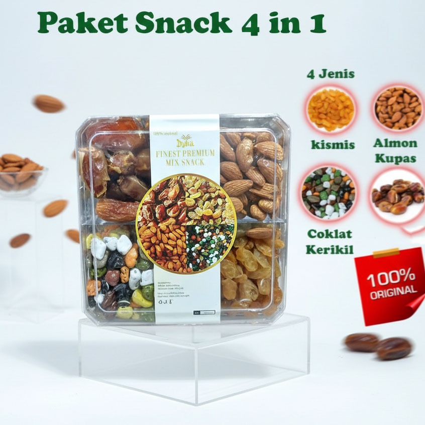 PAKET OLEH-OLEH UMROH HAJI 4 IN 1  Gift Souvenir Hadiah sekat 4 isi 4 macam sovenir umrah Hajj Kurma