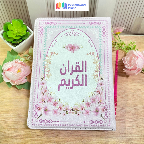 Al-Quran Waqaf A5 Resleting Quran Kaleb Pastel A6 Blok Latin Terjemah Perkata - Pustakawan Media