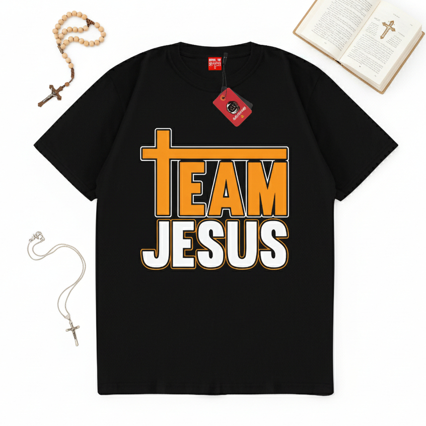Gilan Baju Kaos T Shirt Distro Unisex Gambar YESUS MY SAVIOR KEROHANIAN TEAM JESUS