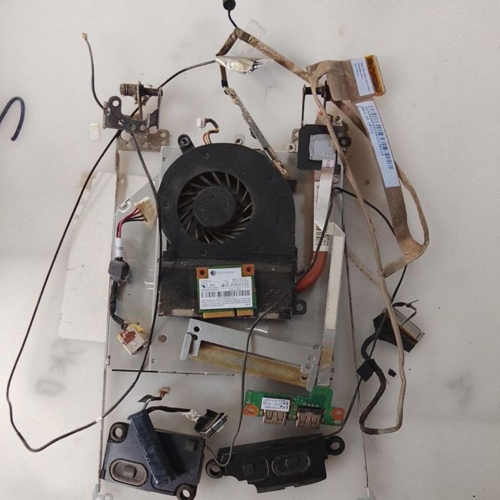 PART LAPTOP ACER ASPIRE E1-421-1120 2G32MNKS/ZQZ Wifi card, Jack, Bracket HDD, webcame, Board USB, S